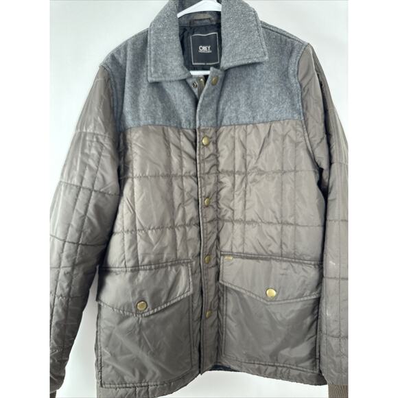 OBEY Propaganda Lightweight Coat Zip Up Button Up No Hood Coat Size Medium - Picture 5 of 9